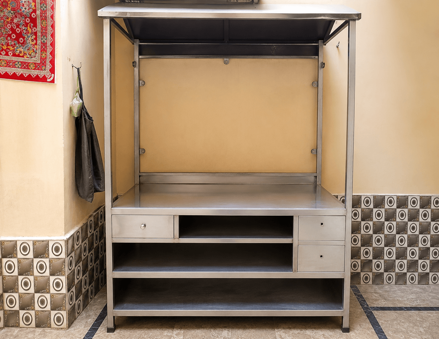 Shawarma Food Cart For Sale – Heavy Duty Food Stall