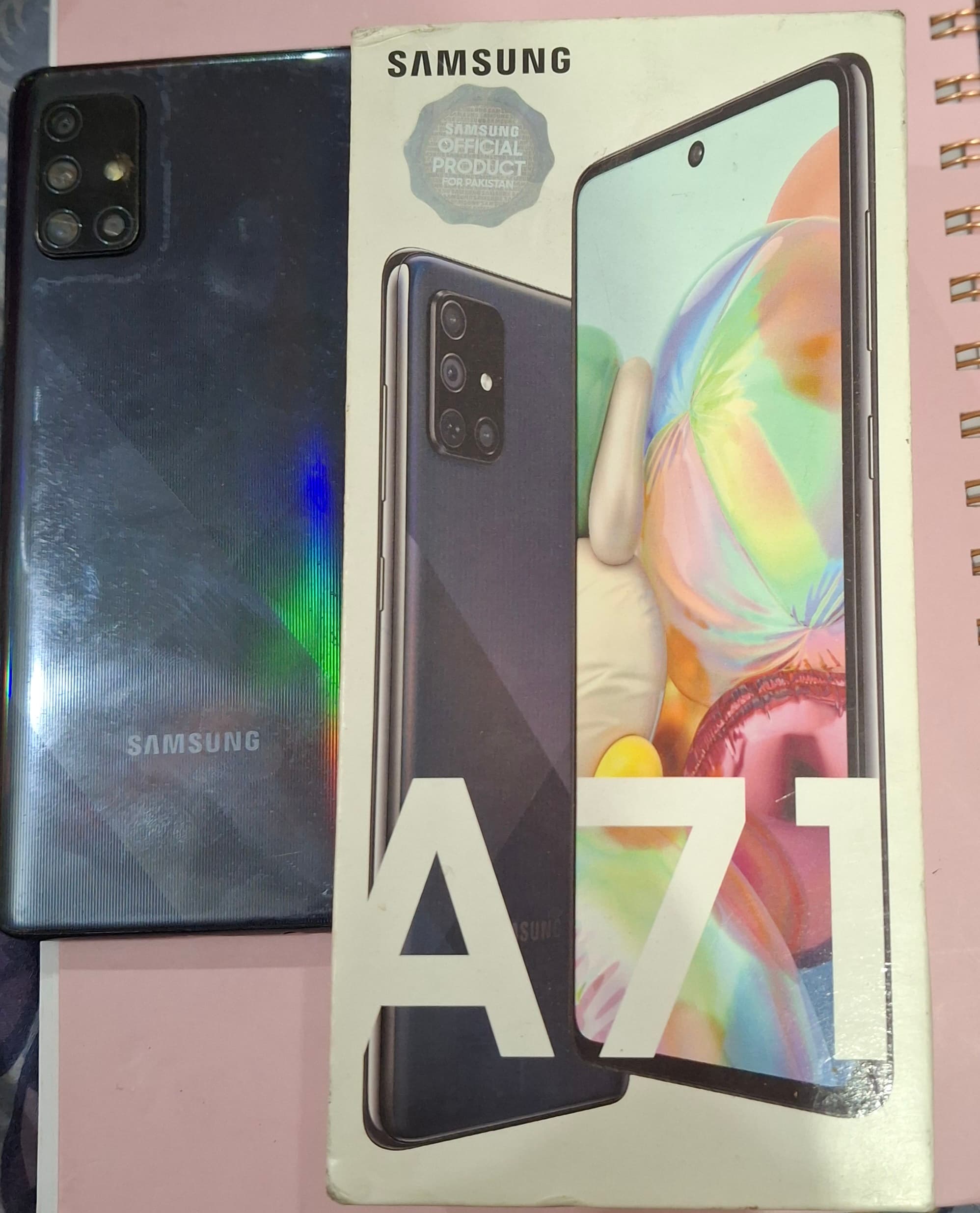 Samsung Galaxy A71 8GB RAM 128GB With Original Box