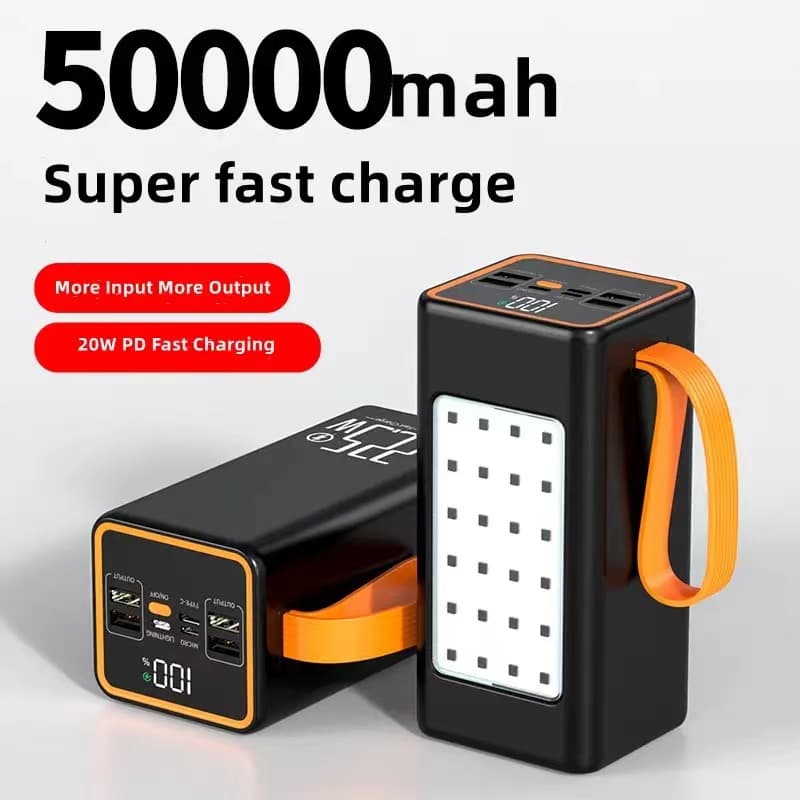 50000Mah Mars Power Bank 23W Charging Output