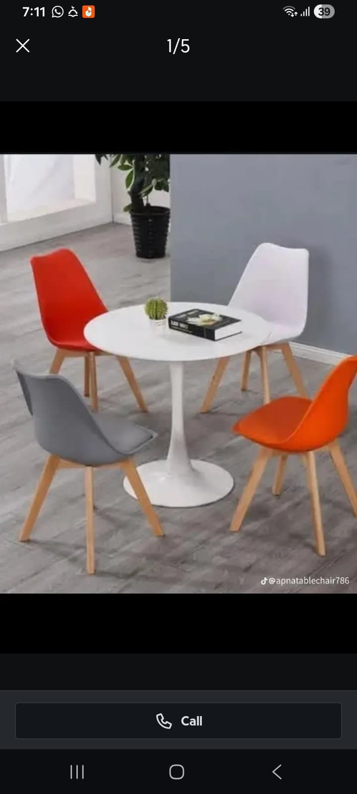OLIVARY FANCY INTERIOR CHAIR