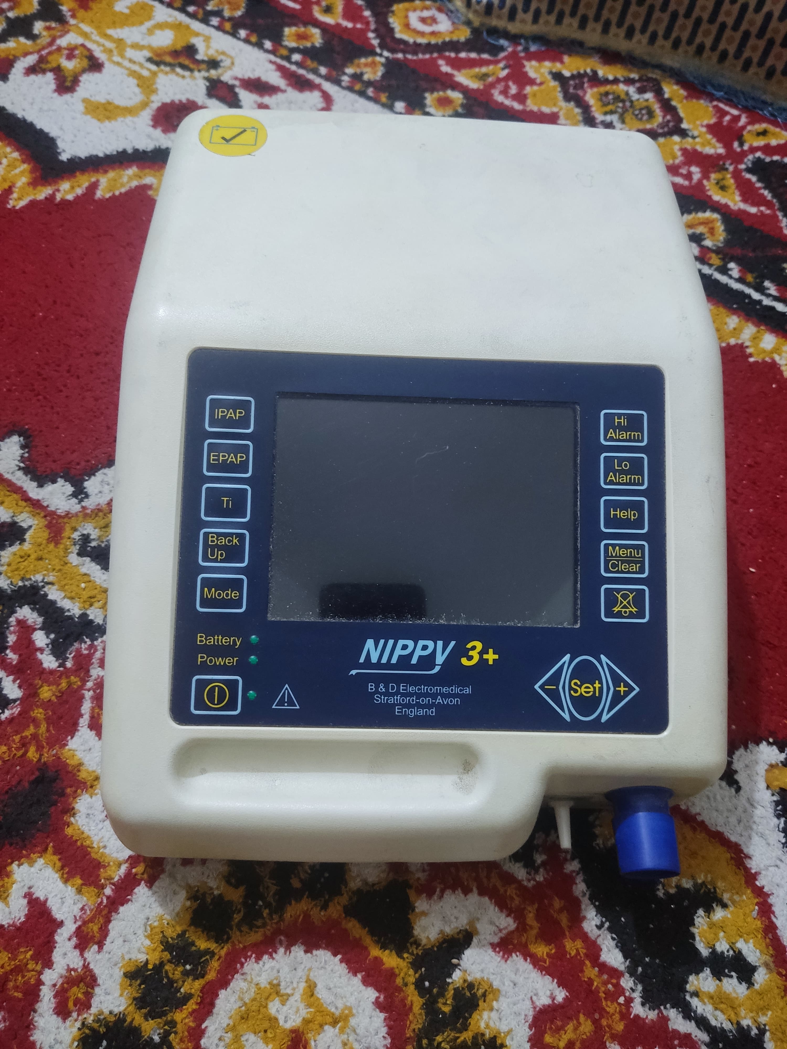 Nippy +3 BiPAP Ventilator Good Condition Fully Working