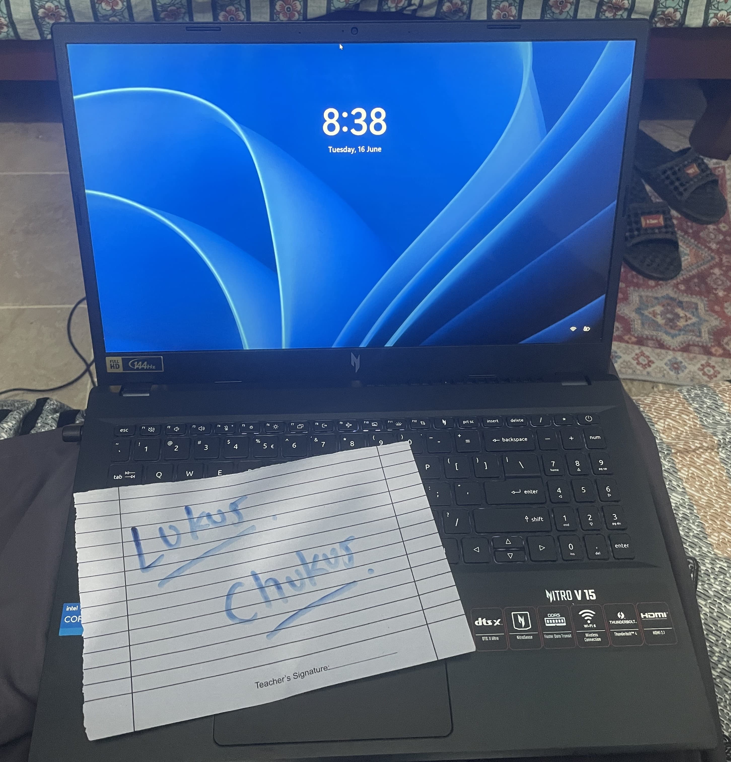 ACER NITRO V15 PRICE IS NEGOTIABLE