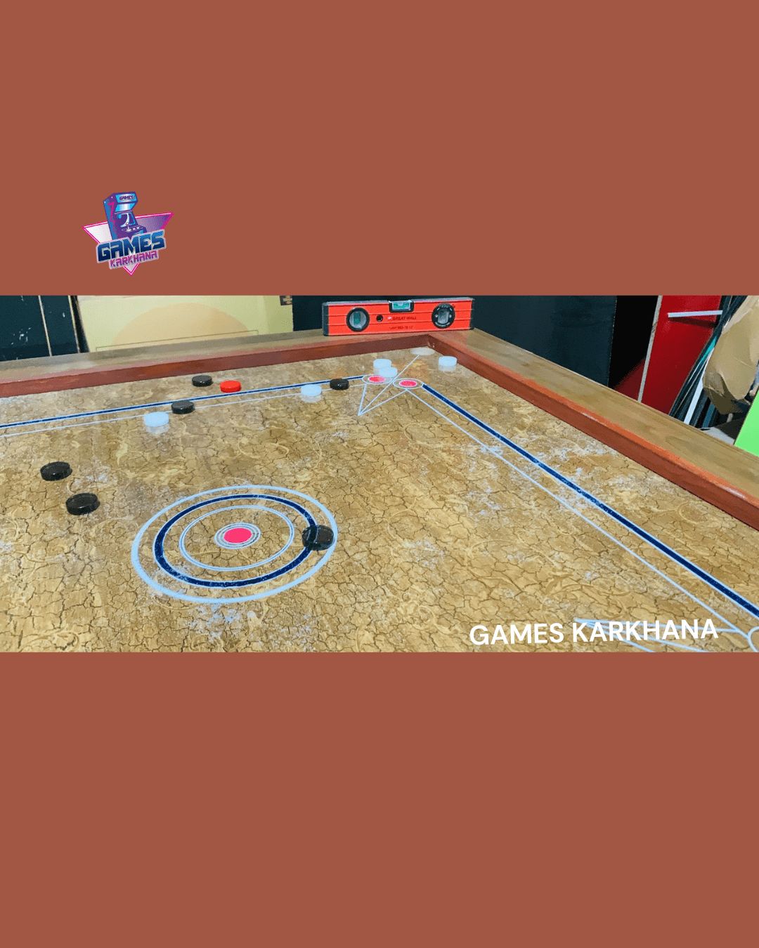 4ft x 4ft Commercial Carrom Board